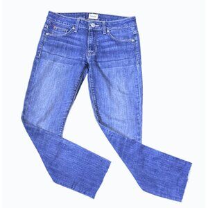 Hudson Womens Size 27 Krista Super Skinny Jeans With Stretch Med Wash Low Rise